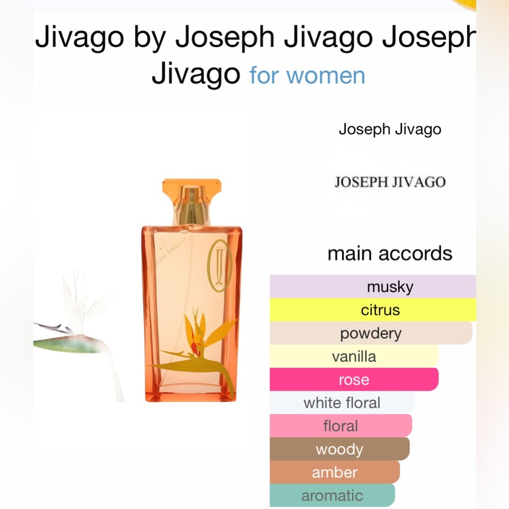 Jivago eau de la toilette by Joseph Jivago. 3.4 oz. New with out box. - Picture 4 of 6